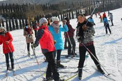 2012年金德全体人员相约林海雪场